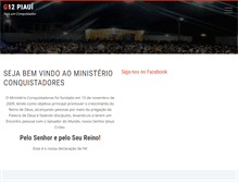 Tablet Screenshot of g12piaui.com